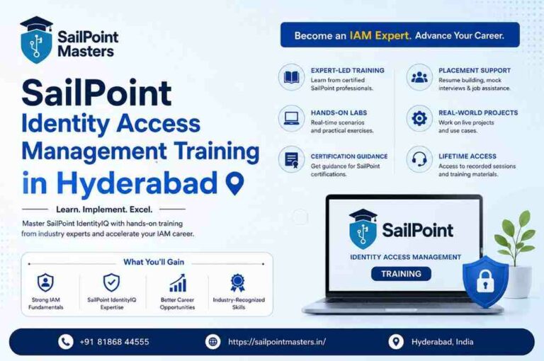SailPoint Identity Access Management Training in Hyderabad