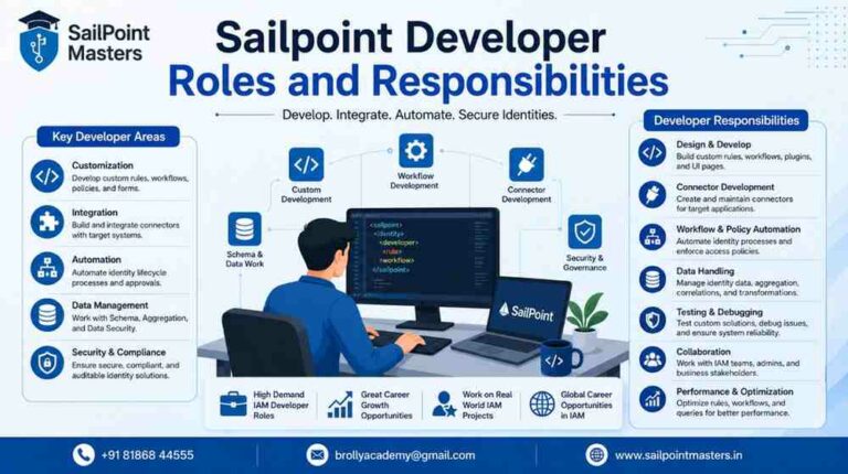 Sailpoint Developer Roles and Responsibilities