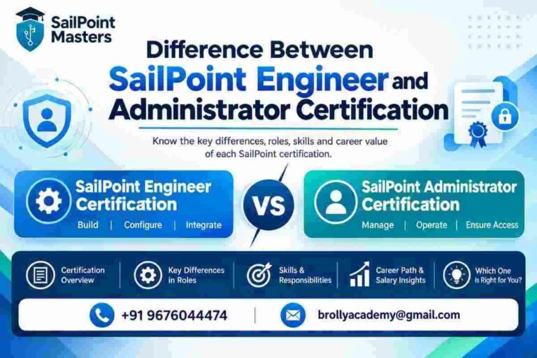 Difference Between SailPoint Engineer and Administrator Certification